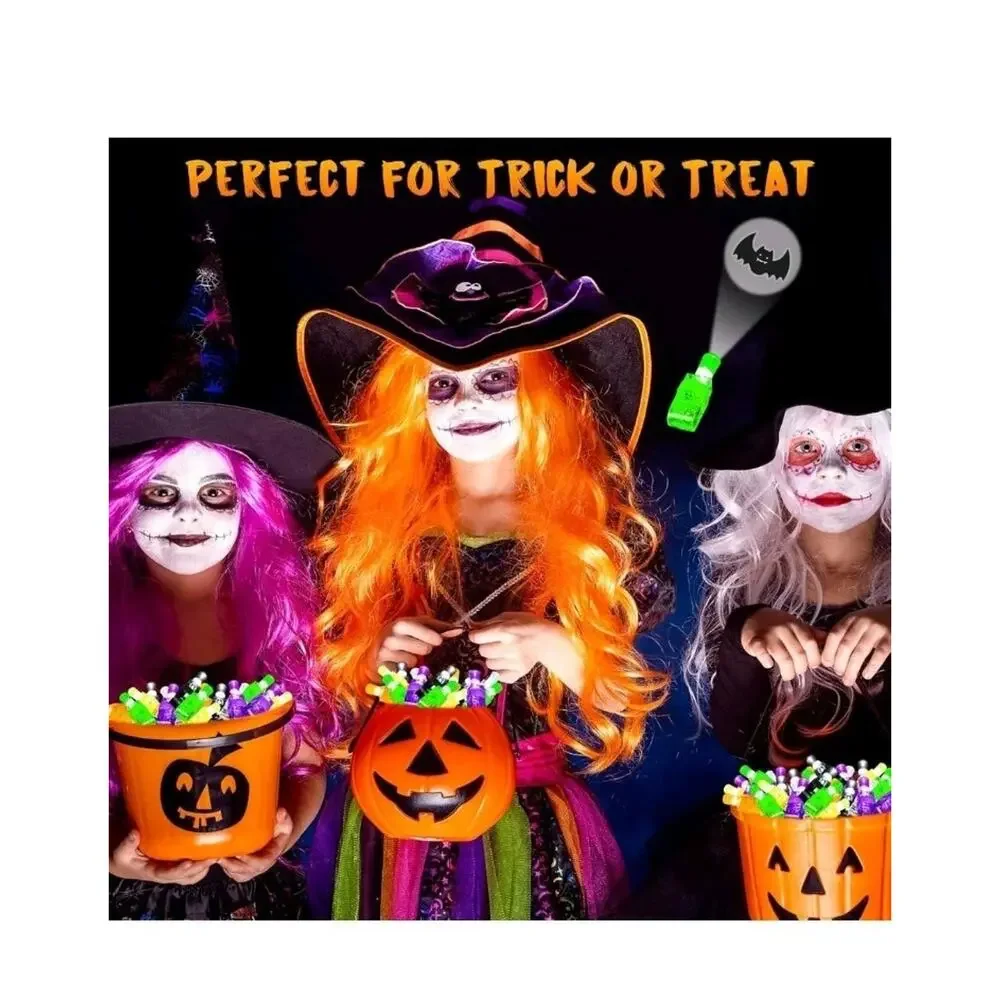 Halloween Party Favors for Kids, 36Pcs Light Up Finger Lights Halloween...
